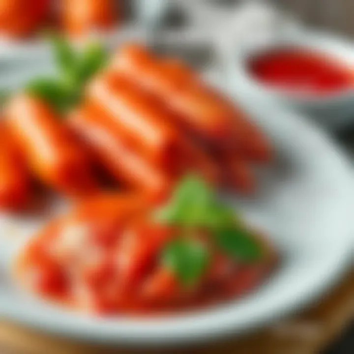 Healthy cooking tips illustrated beside sambali