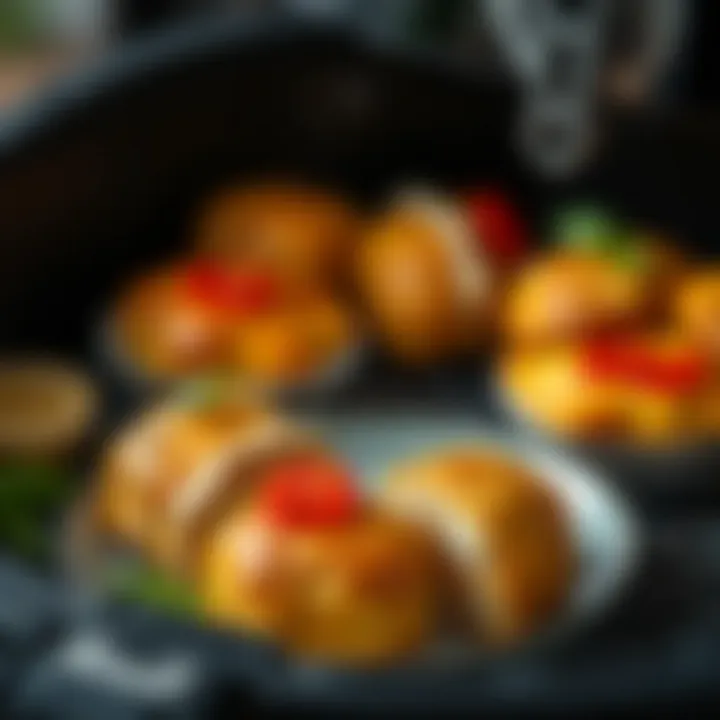 Delightful Baked Treats Using Airfryer Savory baked dessert in air fryer