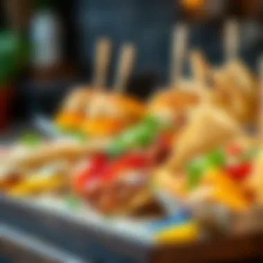 Modern Bey Döner Presentation A variety of Bey Döner options showcasing modern presentation.