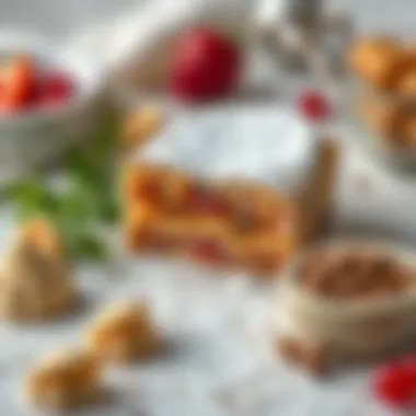 Ingredients for making Biskrem İncirli Biskuvi