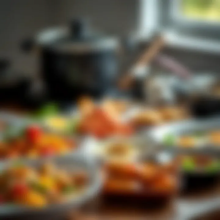 A variety of dishes prepared using Cem cookware