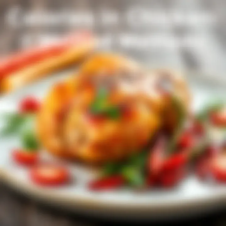 Comparison of chicken calories across cooking methods