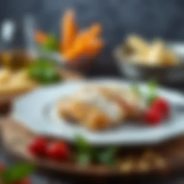 Portion control for chicken consumption