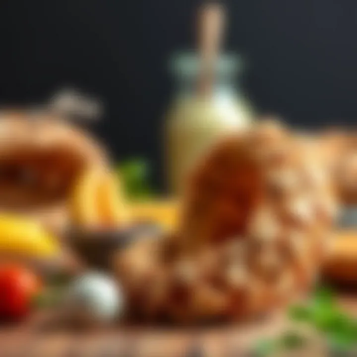 Nutrient-rich ingredients used in simit recipes