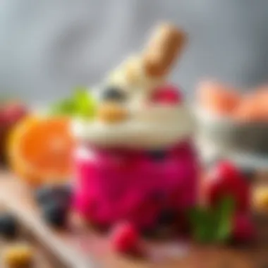 Creative and healthy dessert option for kids