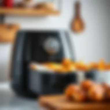 User-friendly controls of Cosori Airfryer Kırmızı