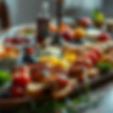 Delicious spread for Ramadan iftar