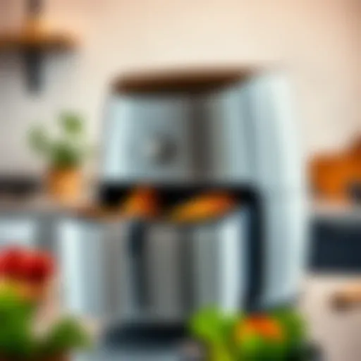 Innovative design of Electrolux XXL Airfryer showcasing its sleek appearance