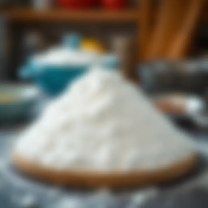 The Role of Powdered Sugar in Culinary Arts Powdered sugar in a kitchen setting