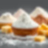 Exploring Different Varieties of Powdered Sugar Selection of powdered sugar varieties