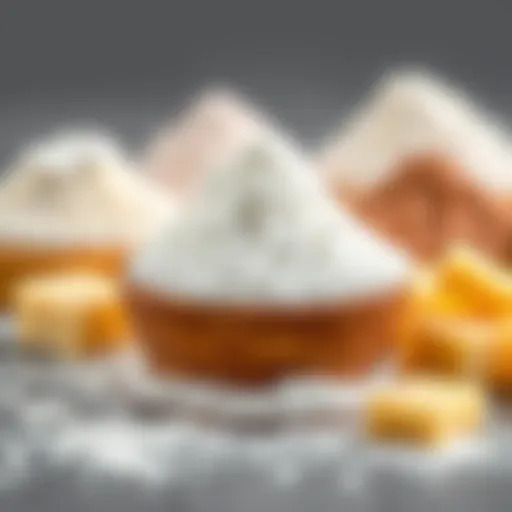 Exploring Different Varieties of Powdered Sugar Selection of powdered sugar varieties