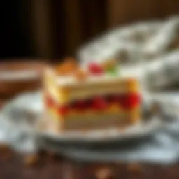 A delicious serving of Erzurum su böreği showcasing its layers