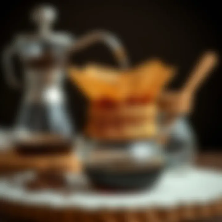 A high-quality coffee filter setup