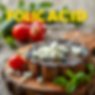 Infographic on the health benefits of folic acid