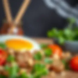 Healthy meal for weight loss