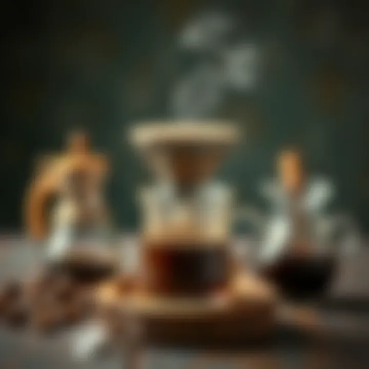 Historical evolution of Turkish coffee brewing techniques