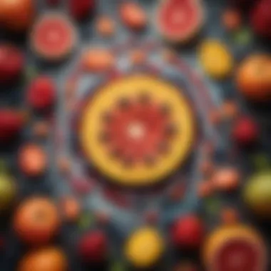The Impact of Fruits on Digestion Visual representation of fruit effects on digestion