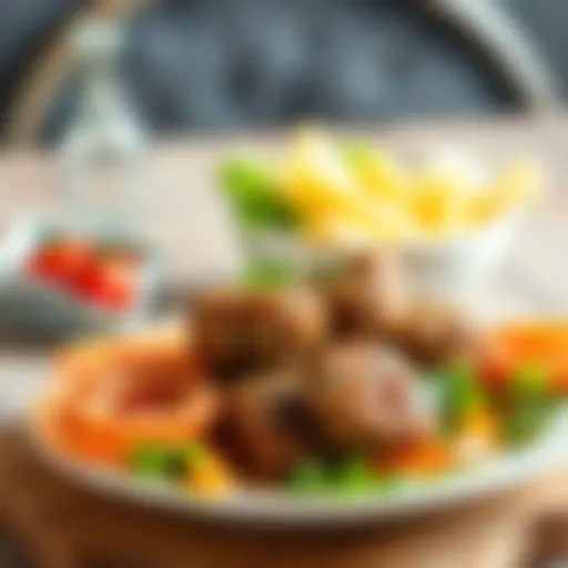 Delicious İzmir Köfte served on a plate