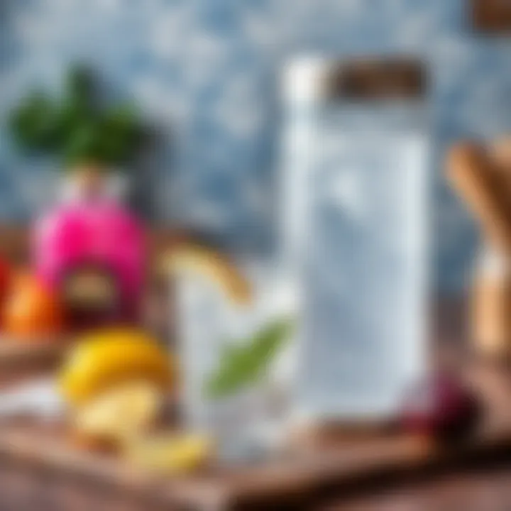 Soda maker with fresh ingredients