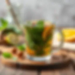 A soothing blend of herbal leaves