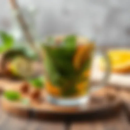 A soothing blend of herbal leaves