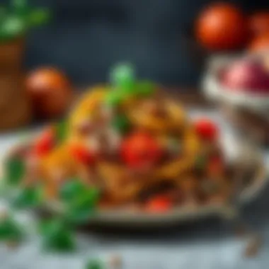 Healthy dishes enhanced with Knorr vegetable seasoning.