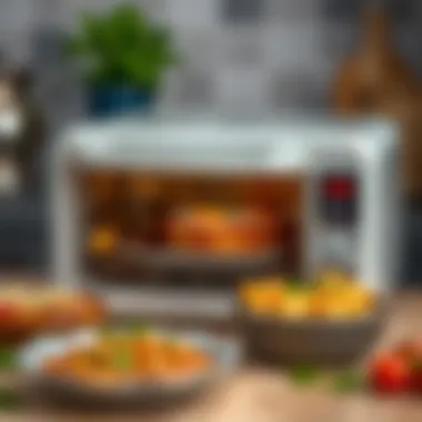 A variety of delicious dishes made in a mini oven