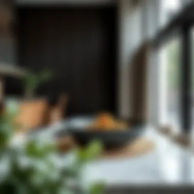 Modern interior showcasing a kuzine soba as a focal point