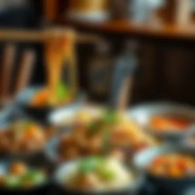 Variety of dishes prepared using a kuzine soba