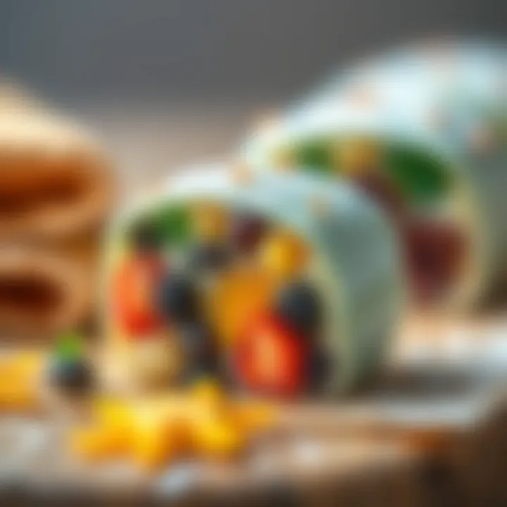Close-up of a beautifully crafted Turkish delight with innovative flavors