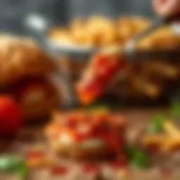 Illustration of a perfect crunch technique