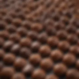 A rich selection of Metro chocolate drops in an elegant display.