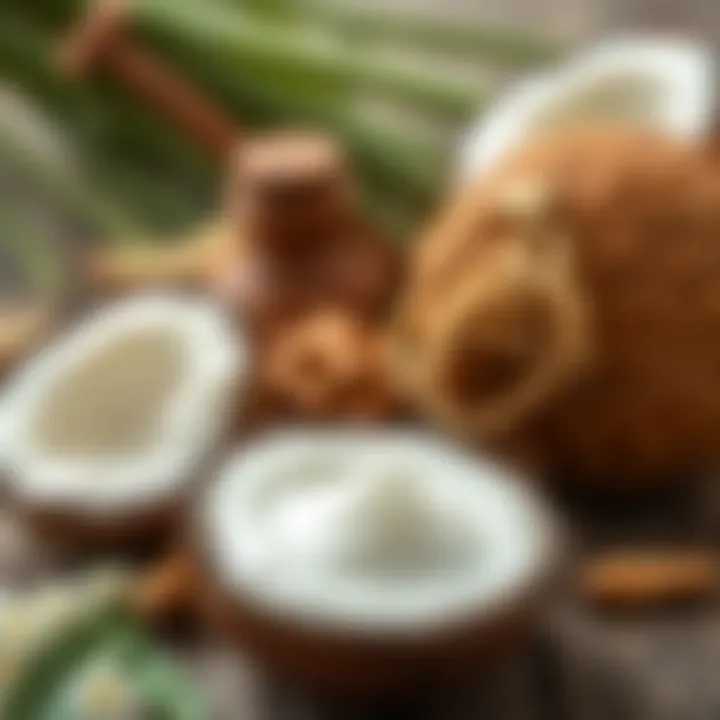 Natural ingredients for hair treatments