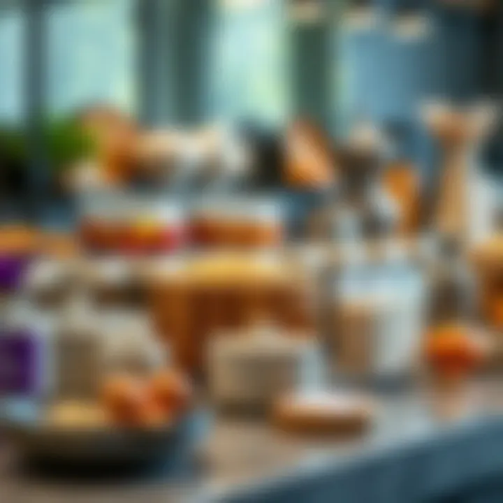 Elegant Display of Nisan Bohçası Materials