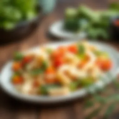 A Simple Yet Nutritious Vegetable Dish Lightly steamed vegetables on a white plate