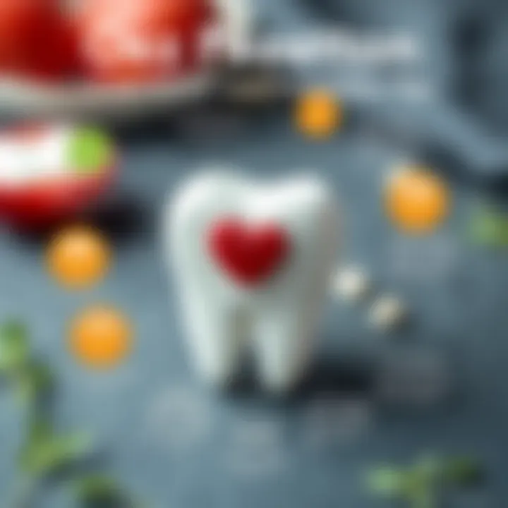 Infographic about oral health and prevention