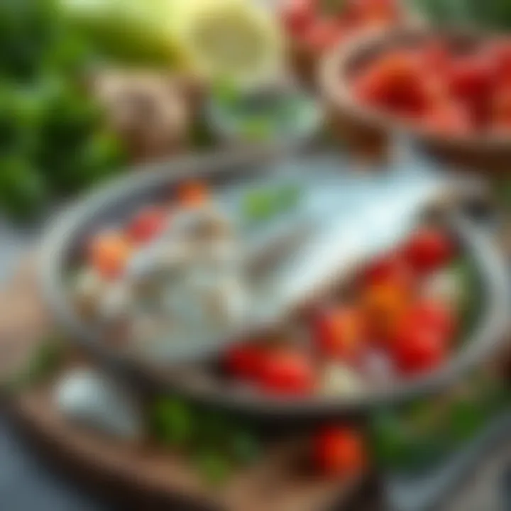 Ingredients complementing Palamut fish recipes