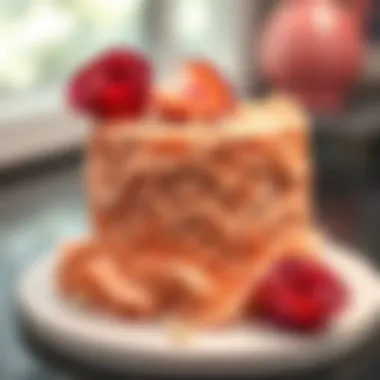 Intricate Fondant Cake Design Intricate design of a fondant cake made using unique molds