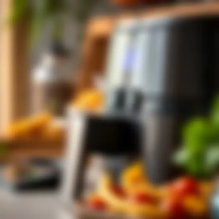 User-Friendly Control Panel User-friendly control panel of the Airfryer