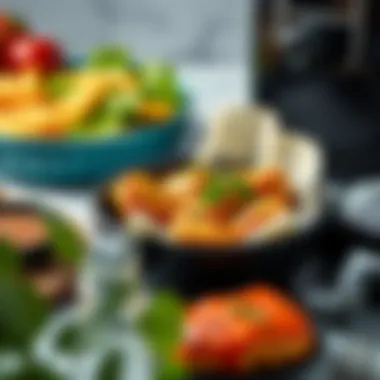 Healthy Meal from Philips Airfryer Healthy dish prepared using Airfryer