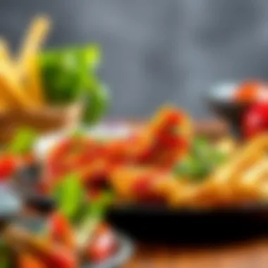 Healthy meal options prepared in Philips airfryer