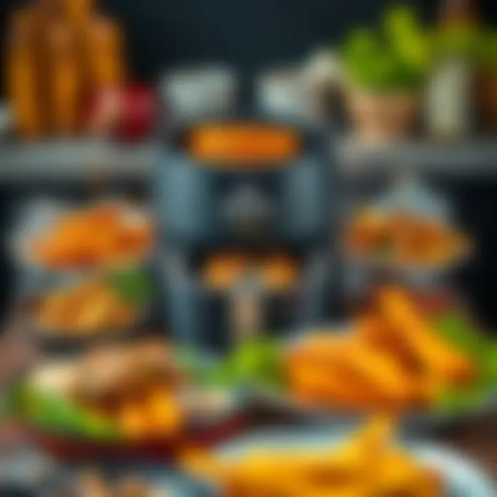 Variety of dishes made using Philips airfryer