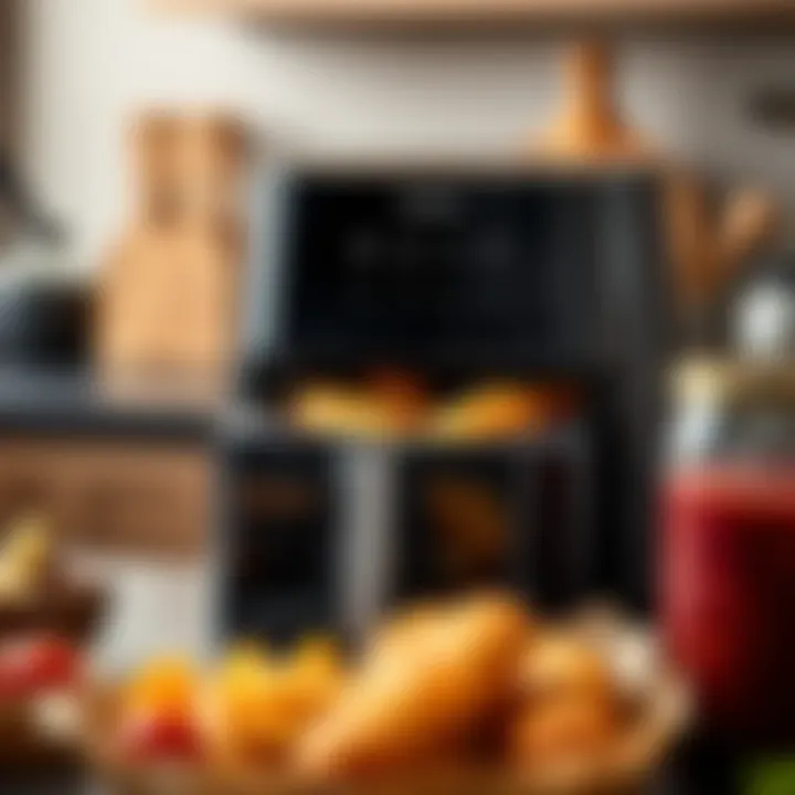 User-friendly interface of Philips HD9650/90 Airfryer