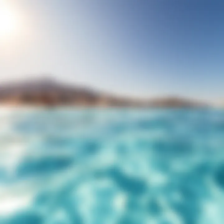 Mykonos Beach Paradise Crystal clear waters of Mykonos beach under the sun