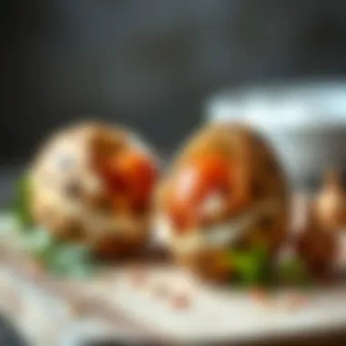 Quail eggs in their natural state