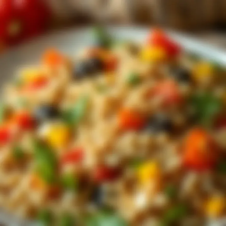 Wholesome Quinoa and Vegetable Mix Quinoa dish with assorted vegetables and spices