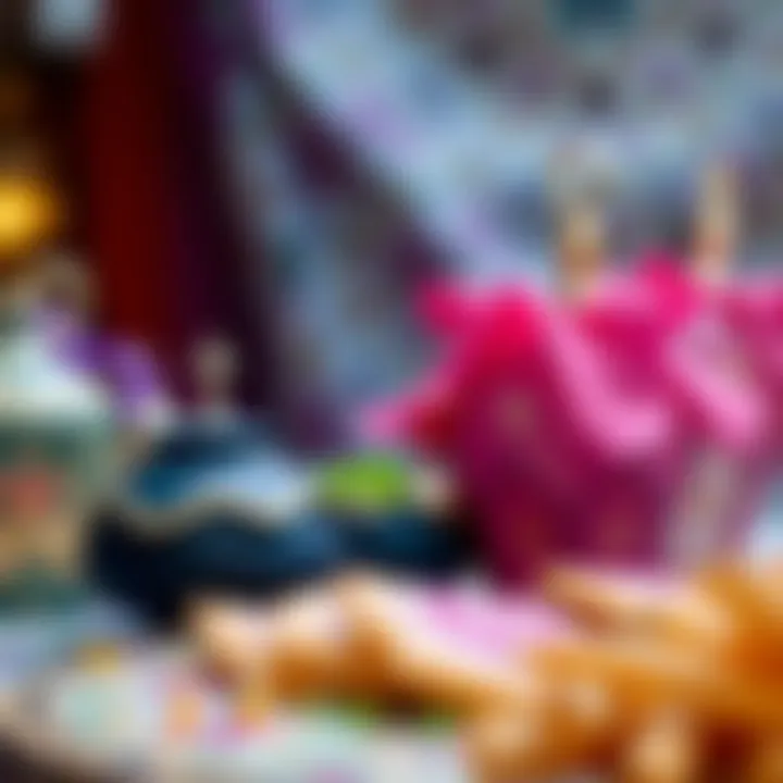 Cultural symbols representing Ramadan Bayram