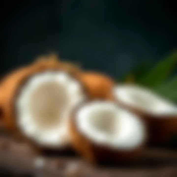 Lush and shiny hair after using coconut oil