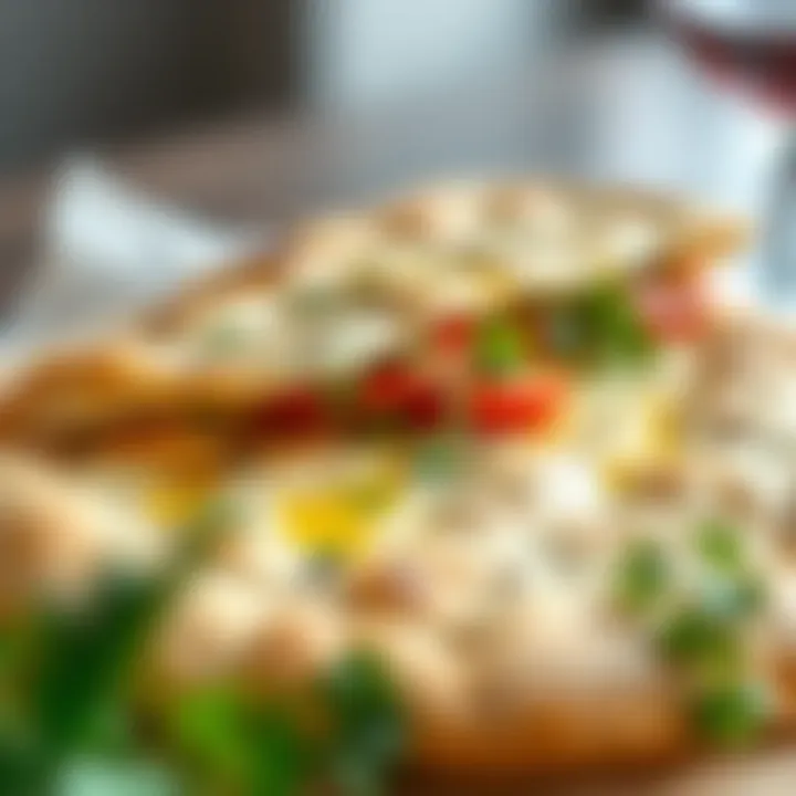 Modern Interpretation of Şirin Pide An artistic display of modern interpretations of Şirin Pide