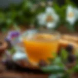 Soothing herbal tea for throat relief